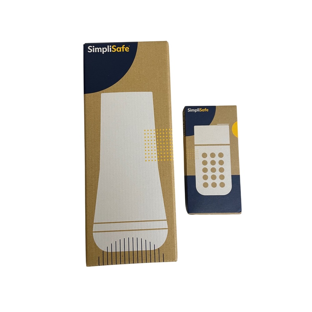 Bundle SimpliSafe Base Station and Keypad Home Security System White
